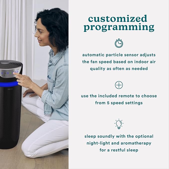 Homedics 5-in-1 UV-C Air Purifier - Image 6