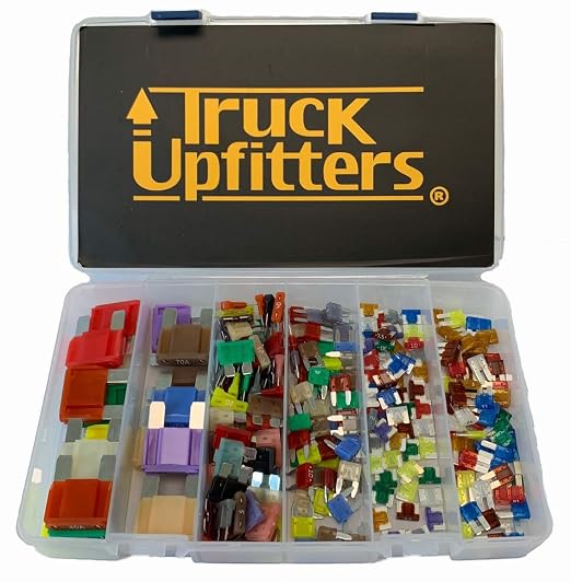 Truck Upfitters 250 pc Assorted Automotive Blade Fuse Kit by TruckUpfitters