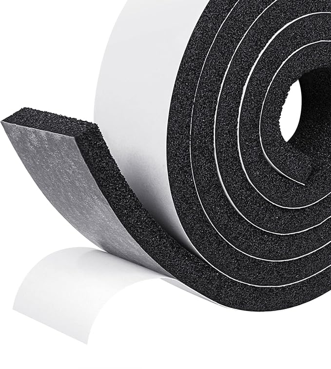 fowong Open Cell Foam Tape- 1 Roll, Total 6.5 Feet by fowong