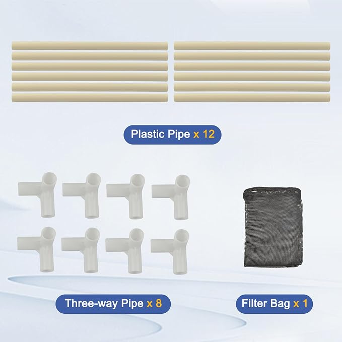 CONQUERALL 10 Inch Pond Filter Bag Anti Clogging Cube Filter Box Large Pump - Image 5