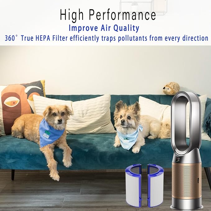 360° Combi Glass 2-in-1 HEPA+Carbon Replacement Filter - Image 3