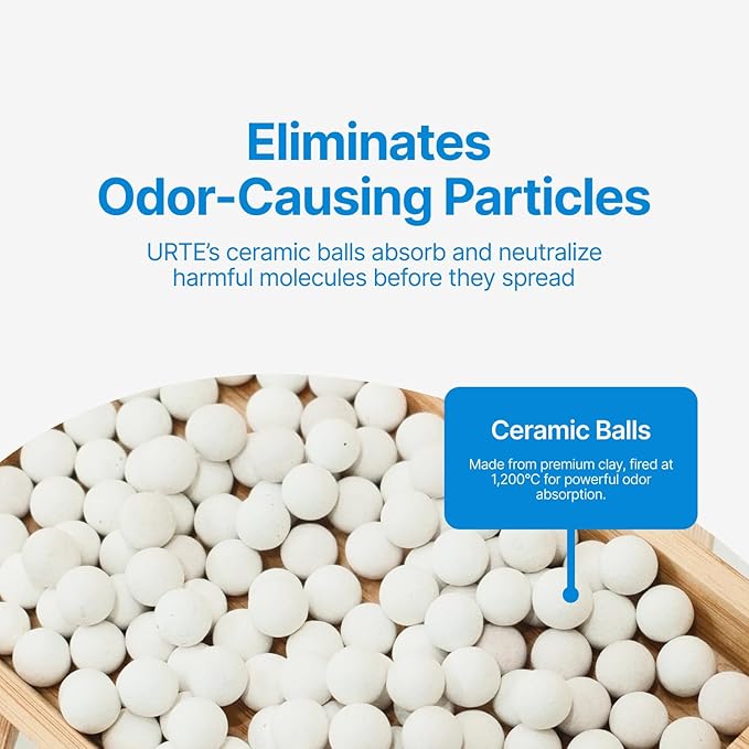 Toilet Odor Eliminator Balls Air Freshener Scent Absorber Deodorizer for Bathroom Smells