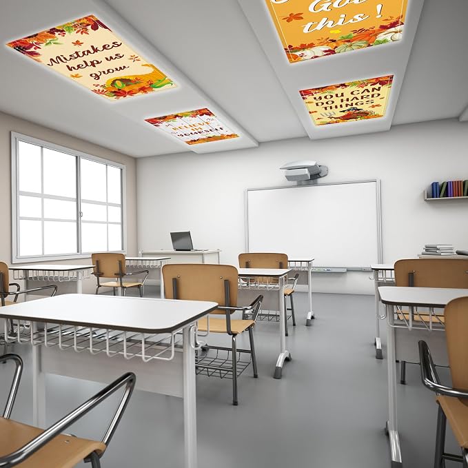 8 Pcs Fluorescent Light Covers - Image 7