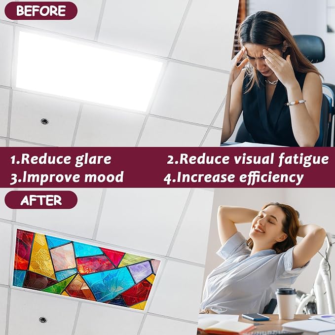 6 Pcs Fluorescent Light Covers - Image 4