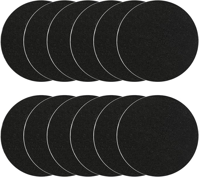 Kitchen Compost Bin Charcoal Filter 7.25 Inch Diameter Extra Thicker & by iUoczi