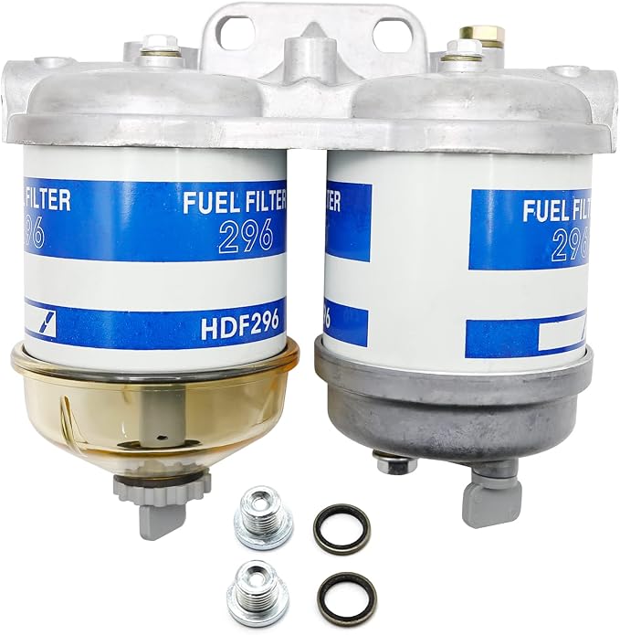 Dual Double Fuel Filter Assembly Replacement by Zreneyfex