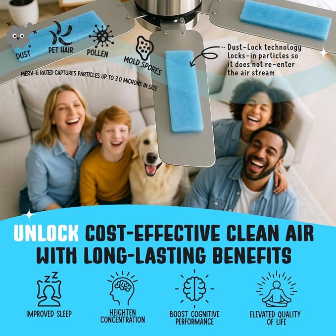 BIODEFENSOR Ceiling Fan Filters - Image 6