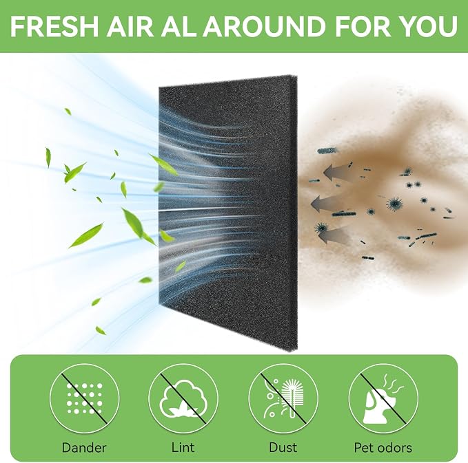 BF-2 Air Filter Foam Sheet Material Universal Filter Foam - Image 4