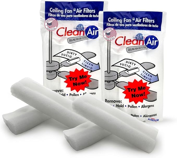BioStrike Ceiling Fan Blade Air Filter by BioStrike