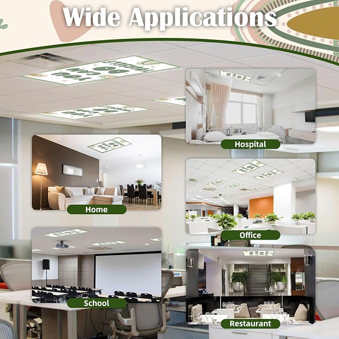 4 Pcs Fluorescent Light Covers - Image 6