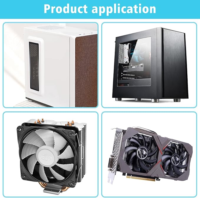 280mm x 140mm Computer Case Fan Dust Filter PC Mesh Filter Cover Grills - Image 7