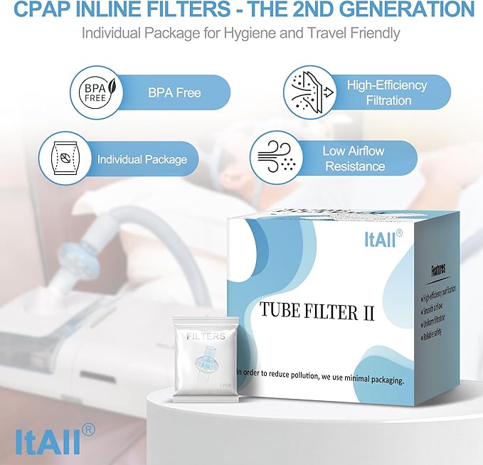 6PCs CPAP Filters for CPAP & BiPAP, Improved Filtration Efficency Providing - Image 5