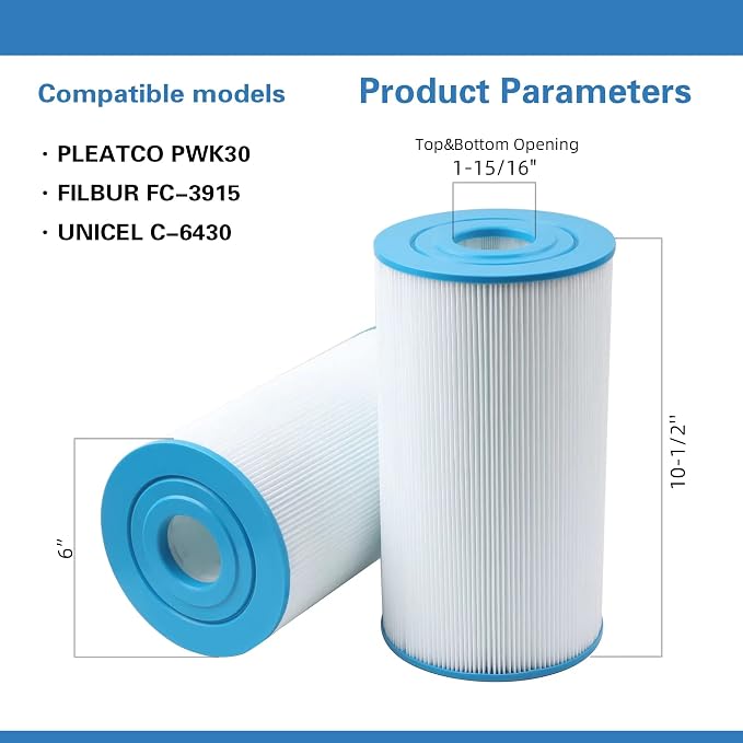71825 Replaces Hot Springs Spa Filters, Compatible - Image 2