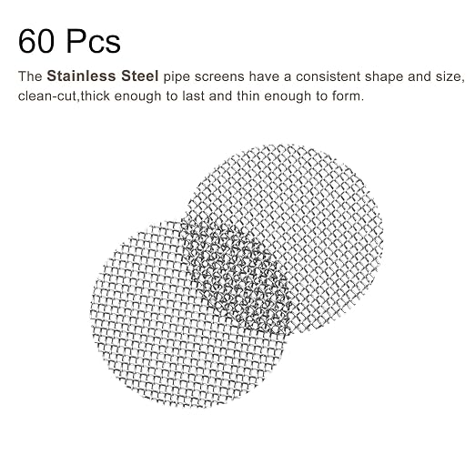 MECCANIXITY Pipe Screen Stainless Steel Screens, 1/2 Inch Diameter - Image 3