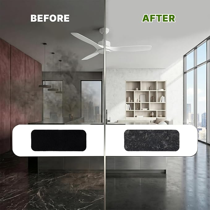 Ceiling Fan Filters for Blades, Pet Fresh Fan Blade Air Purifier Pads, - Image 5