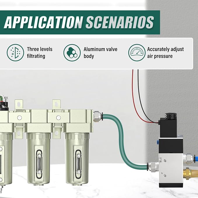 Industrial Grade 4-Stage Air Drying System, 1/2" NPT - Image 6