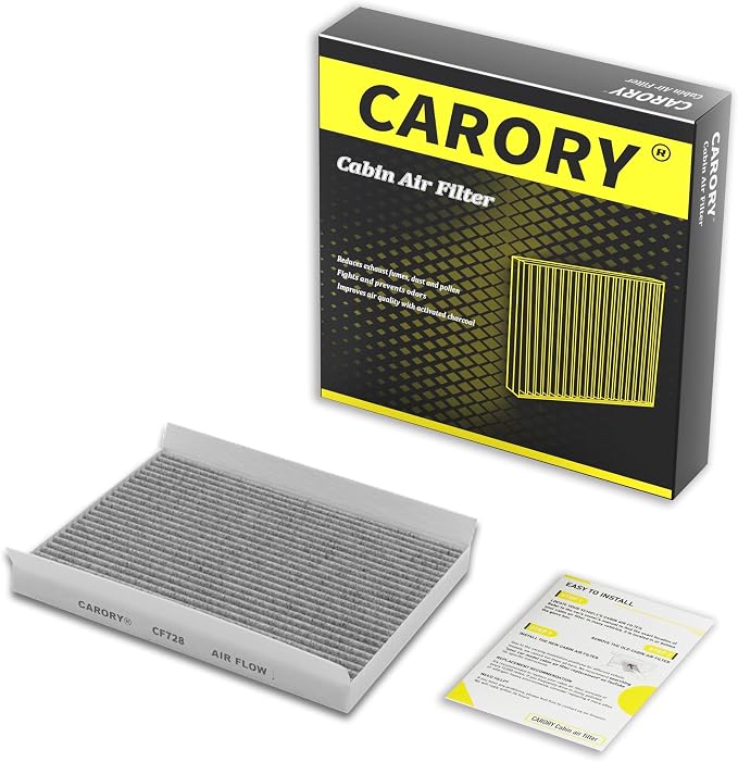 CARORY Cabin Air Filter w/Activated Carbon by Carory