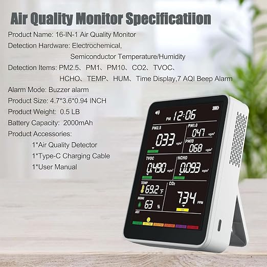 Professional Indoor Air Quality Monitor - Image 7