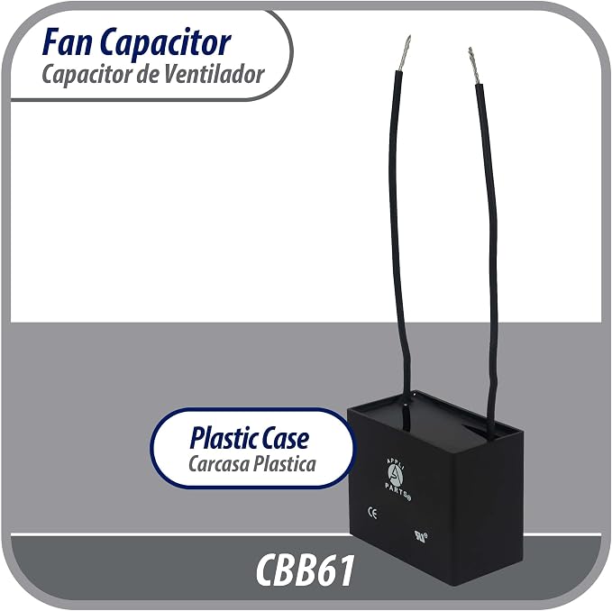 Appli Parts Fan Capacitor 5 mfd uf 250 VAC - Image 7