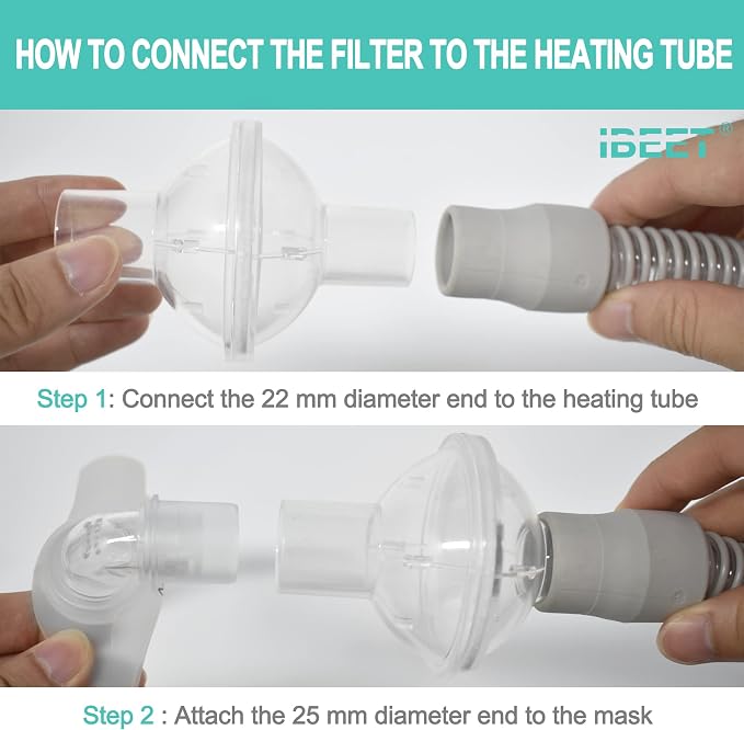 3PCS CPAP Filters to Improve Your Using Experience, Filters Out Moisture and - Image 5