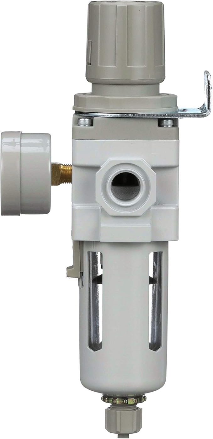 PneumaticPlus SAW300-N03BG Compressed Air Filter Regulator Piggyback Combo 3/8" - Image 4