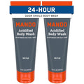 Mando Odor Shield Body Wash - 24 Hour Control - Removes Odor Better than Soap - SLS Free, Paraben Free, Skin Safe - 8.5 Ounce (Pack of 2) (Mt Fuji)