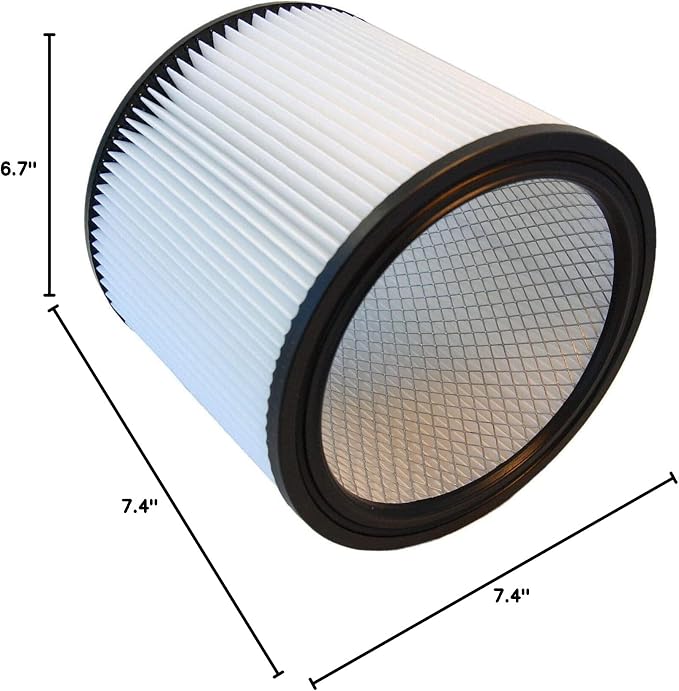 HQRP 2-Pack HEPA Cartridge Filter compatible - Image 8