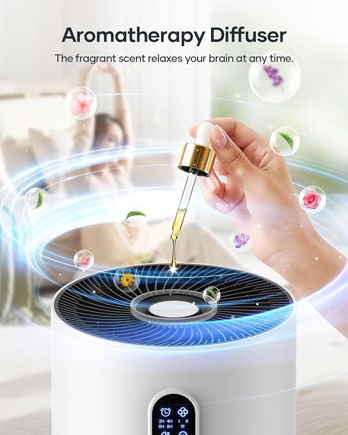 Air Purifiers for Home Large Room up to 1500 ft², MOOKA HEPA Air Purifier for - Image 4