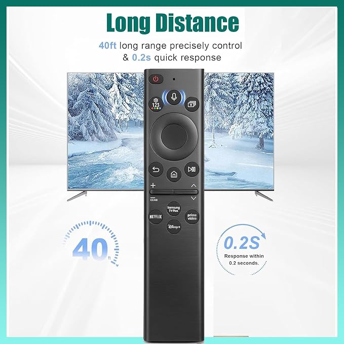 Voice Remote for Samsung TV Remote, BN59-01385A for 2018-2025 All Samsung Smart - Image 4