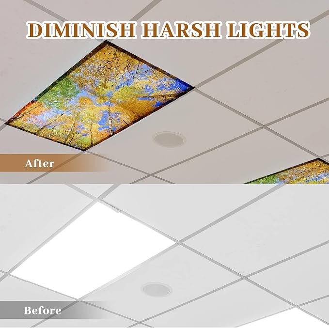 Patelai 8 Pack Fluorescent Light Covers - Image 3