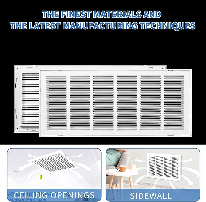 30x12 Return Air Grille, Return Air Vent Cover - Image 5
