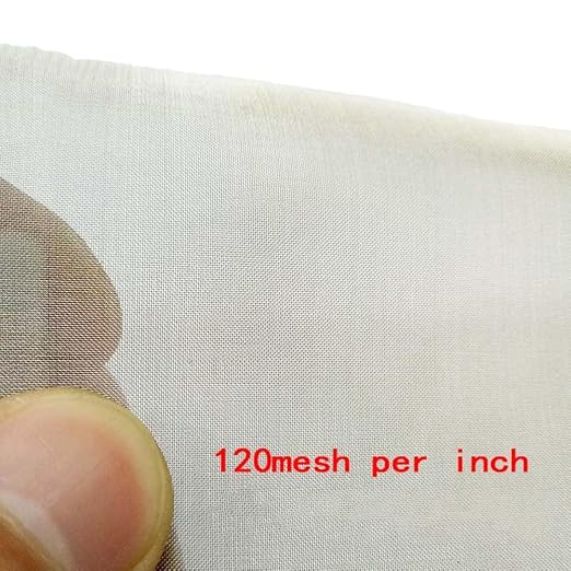 1Pcs 200 Mesh 304 Stainless Steel Fine Pollen Screen Filtration Woven Wire Mesh - Image 2