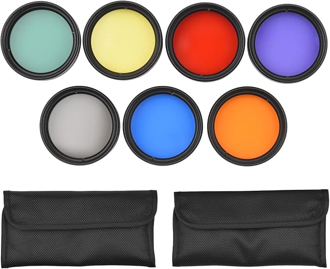 Andoer Telescopic Eyepiece Filter Kit, 1.25 Inch Telescopic Moon Filter Sky - Image 7