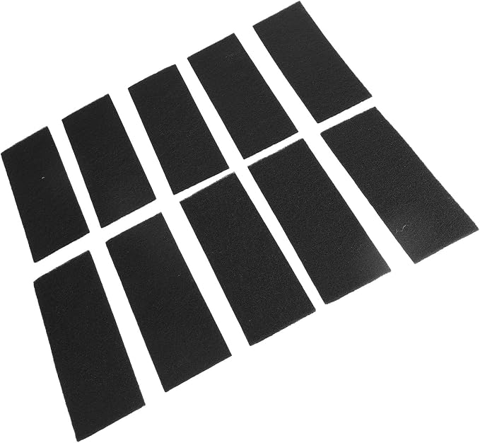 10 Pack Ceiling Fan Blade Air Purifier Pads, Self Adhesive Activated Carbon - Image 5
