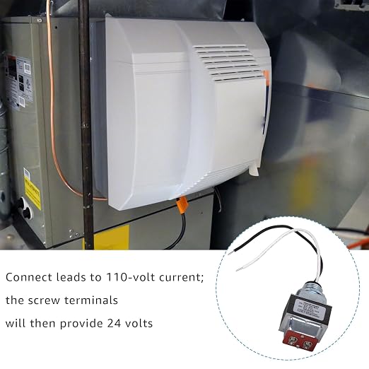 Transformer Compatible with Aprilaire Humidifier, 24V 10VA Transformer - Image 4