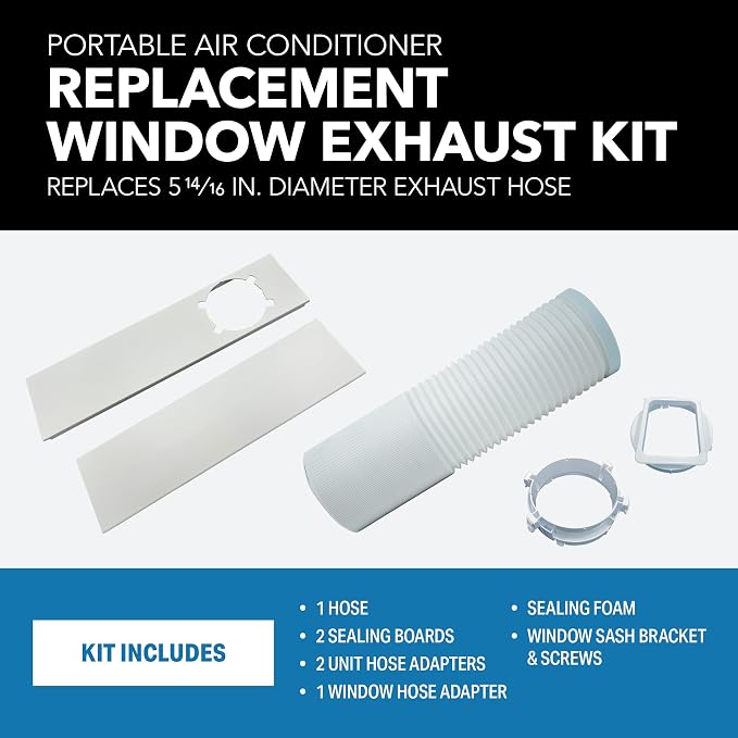 Replacement Exhaust Hose and Window Kit - Image 2