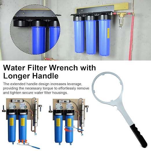 Whole House Water Filter Wrench 6.29 in, Compatible - Image 5