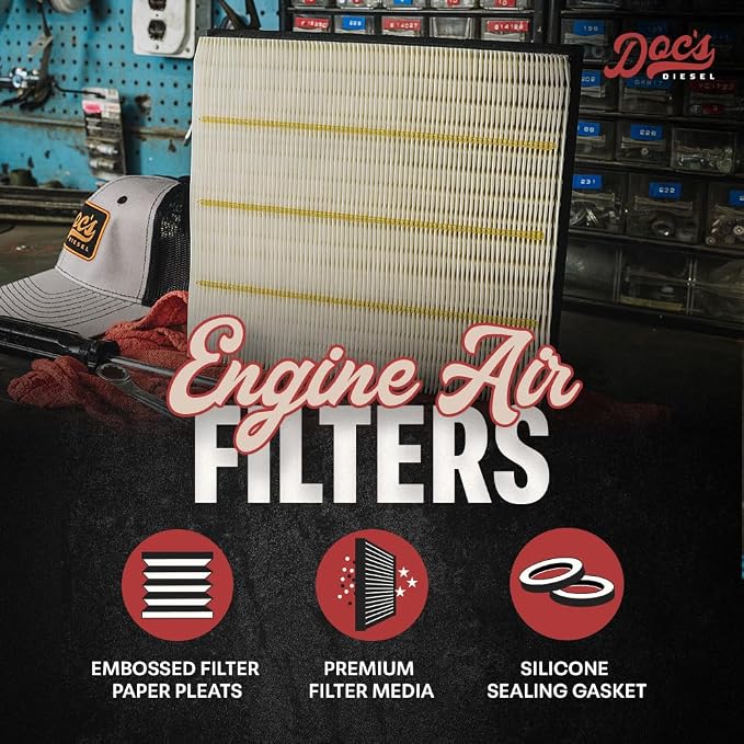 Doc's Diesel Engine Air Filter DPA5512 | Compatible - Image 2