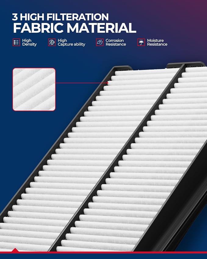 KAX Engine Air Filter, CA10468 Replacement - Image 4