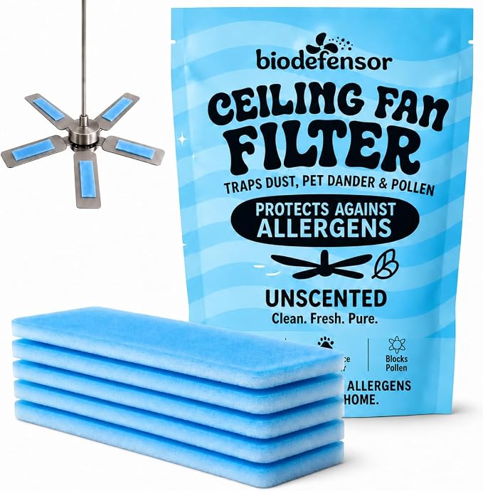 BIODEFENSOR Ceiling Fan Filters by BIODEFENSOR