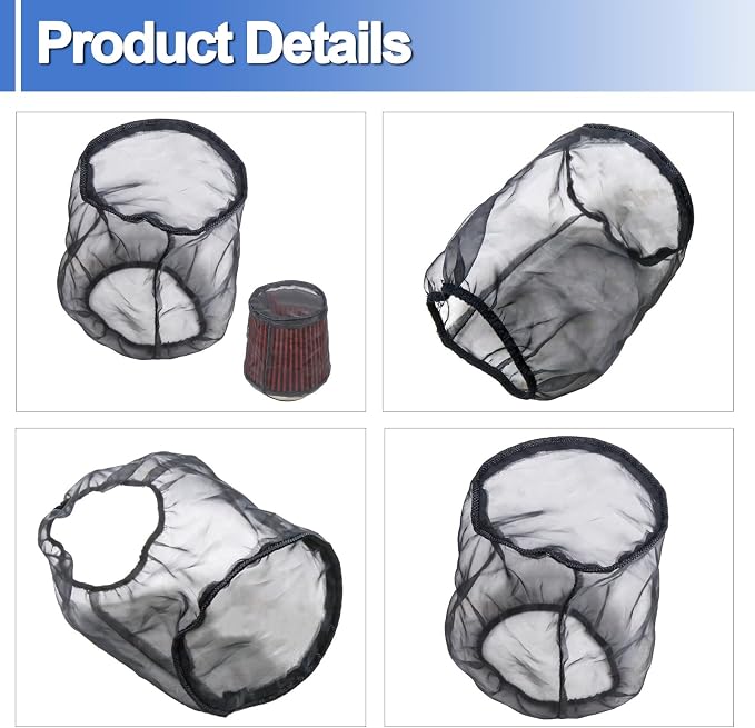 Air Filter Cover Small Dustproof Protective Cover Fits - Image 2