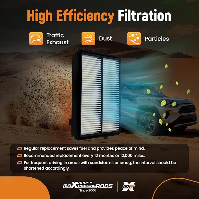 maXpeedingrods CA12605 Engine Air Filter Fit - Image 5