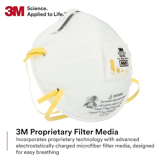 3M Particulate Respirator 8210V - Image 4