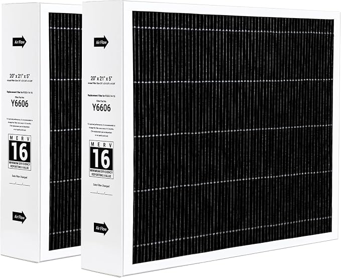 Upgrade Y6606 MERV 16 Filter 20x21x5, Compatible by Unknown