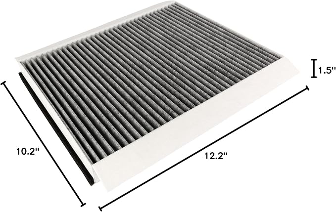 P606555 Cabin Air Filter with Activated Carbon Compatible with Truck VN 430 630 - Image 7
