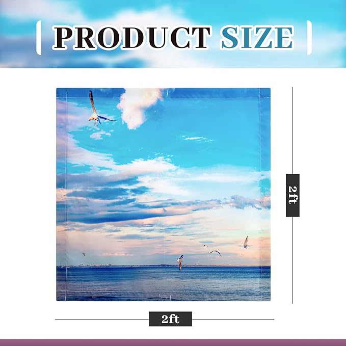 VIHOSE 4 Pcs 2 x 2 Feet Fluorescent Light Covers - Image 2