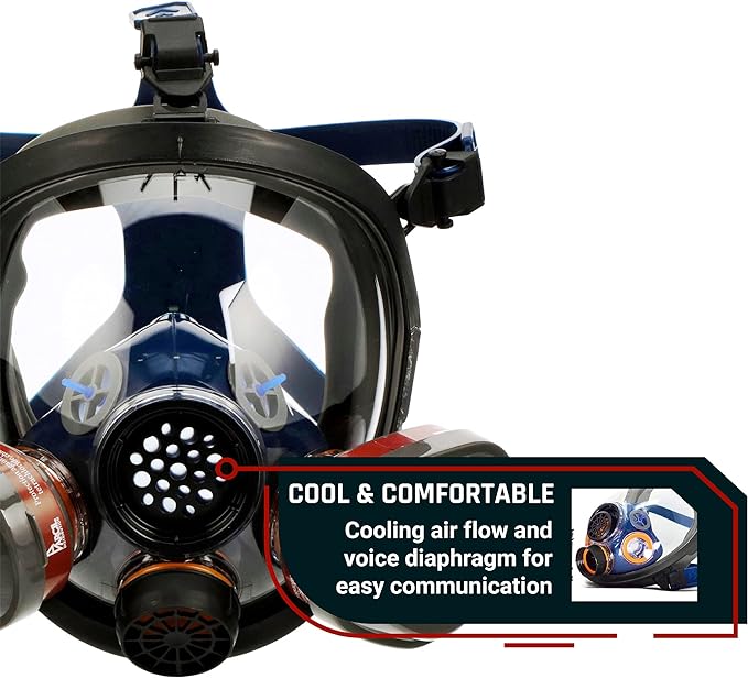 Parcil Distribution Full Face Respirator Mask - Image 3