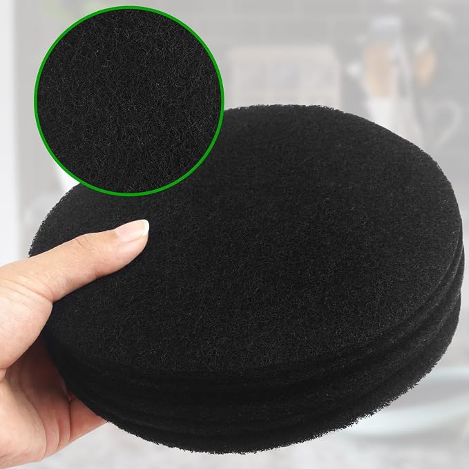 Charcoal Filters for Kitchen Compost Bin, 6.5 Inch Charcoal Filters for Compost - Image 4