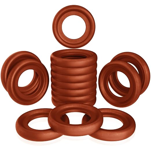 15pcs Oil Drain Plug Crush Rubber Washer Gasket Seal – 14mm Replacement by AUTOMAJOR