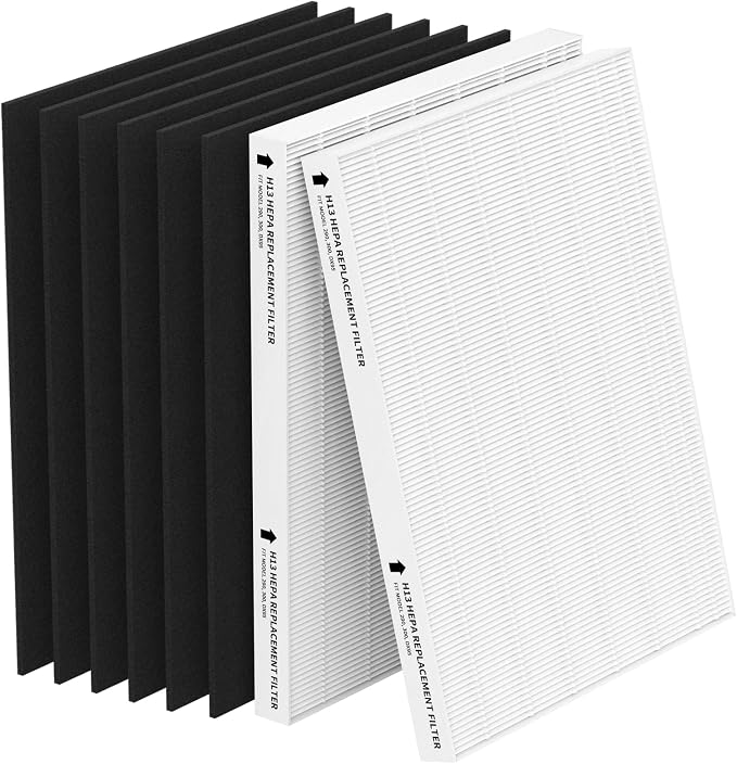 2 Pack Replacement Filter for Fellowes AeraMax 290/300/DX95 Purifiers and by CFKREYA